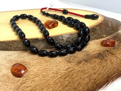 ESKİ KATALİN BEYZİ SİYAH MODEL TESBİH