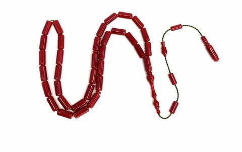 ESKİ ÇUBUK MALZEMEDEN KATALİN VİŞNE KAPSÜL MODEL TESBİH