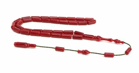 ESKİ ÇUBUK MALZEMEDEN KATALİN VİŞNE KAPSÜL MODEL TESBİH