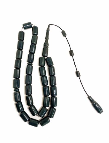 EKSİ ÇUBUK MALZEME KATALİN KAPALI YEŞİL KAPSÜL MODEL TESBİH