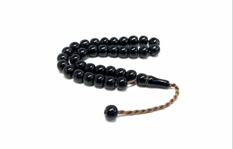 ESKİ OLTU TEKER MODEL ESKİ İŞÇİLİK SİYAH TESBİH