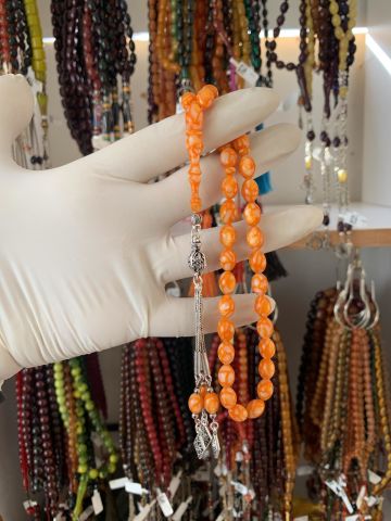 GALALİT BEYZİ MODEL TURUNCU TESBİH