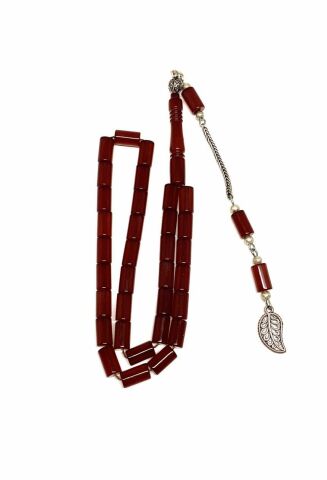 ZAR KEHRİBAR BAL RENGİ KESME MODEL TESBİH