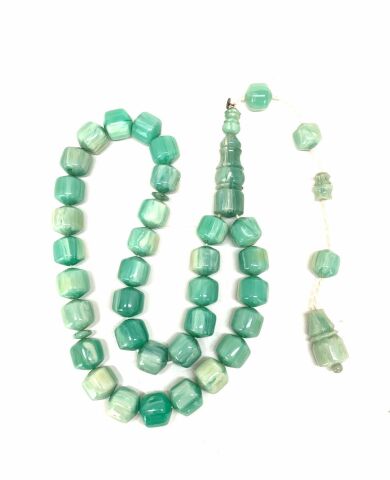 ÇUBUK KATALİN AÇIK YEŞİL UÇLU KESME MODEL TESBİH