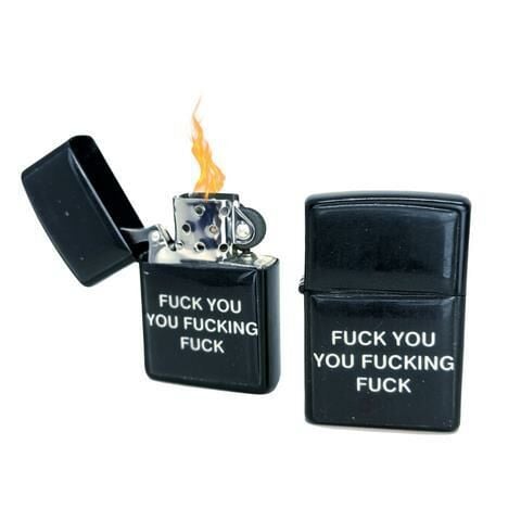 YOU FU**KING YAZILI ZİPPO ÇAKMAK